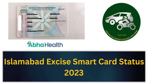 islamabad excise and taxation smart card status|islamabadexcise.pk.